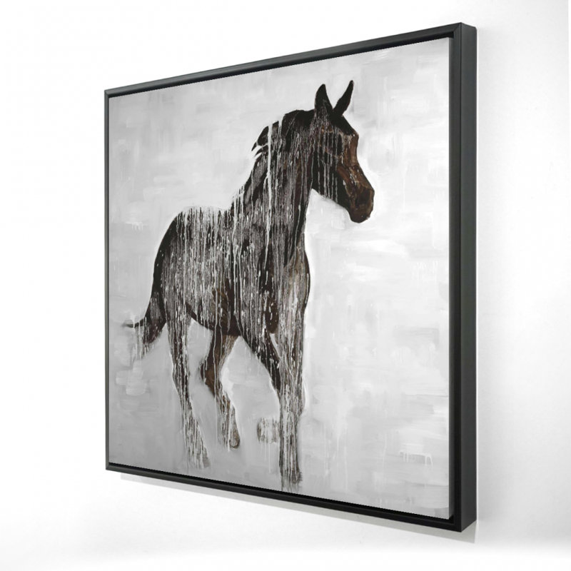 " Abstract Brown Horse "