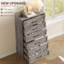 Commode 6 tiroirs pour chambre à coucher-1201614647