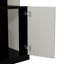 Lit escamotable double avec bureau, tablettes et armoires de rangement