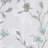 Floral Printed Burnout Shower Curtain