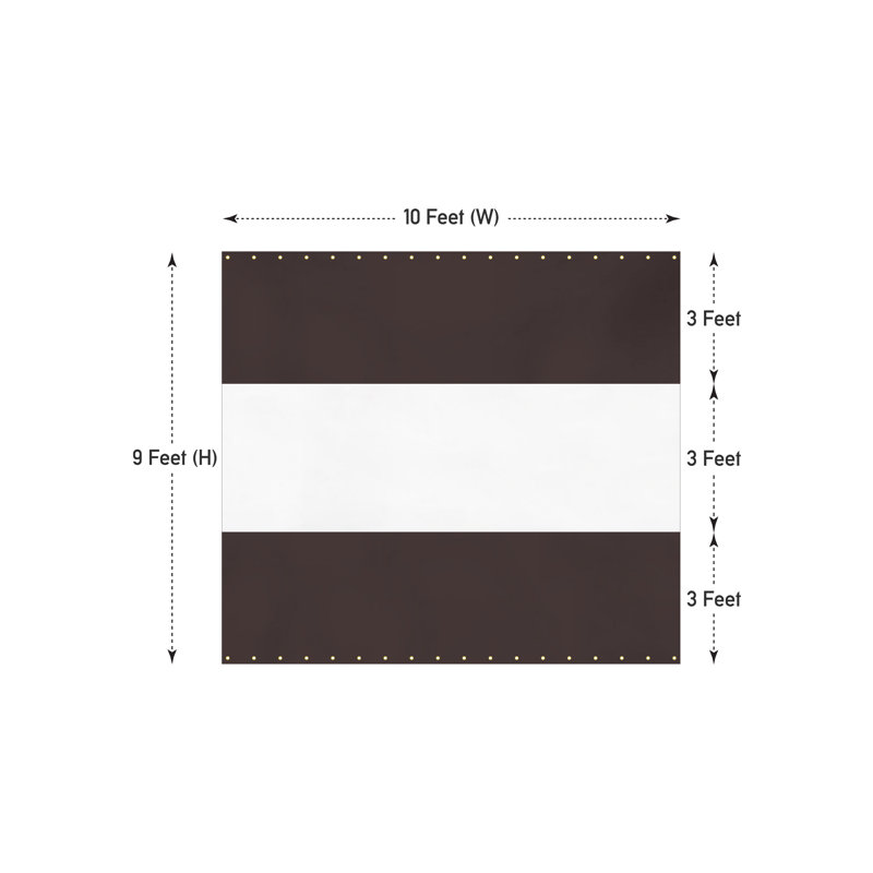 Blue Elephant Black, 274.3cm H x 304.8cm W, Coffee