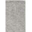 Tapis gris en laine tissé à la main Froelich-91177834