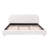 Platform Bed with Boucle Fabric-1810660373