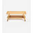 Apanas Solid Wood Single Coffee Table