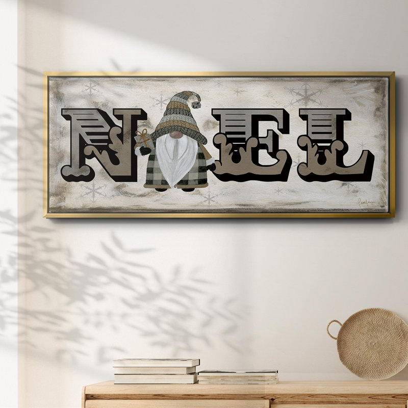 Winter Wonderland Friends Noel - toile encadrée