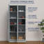 18 po X P 24 po P x 84 po Armoire de cuisine H en bois contreplaqué prêt à assembler avec portes et tablettes