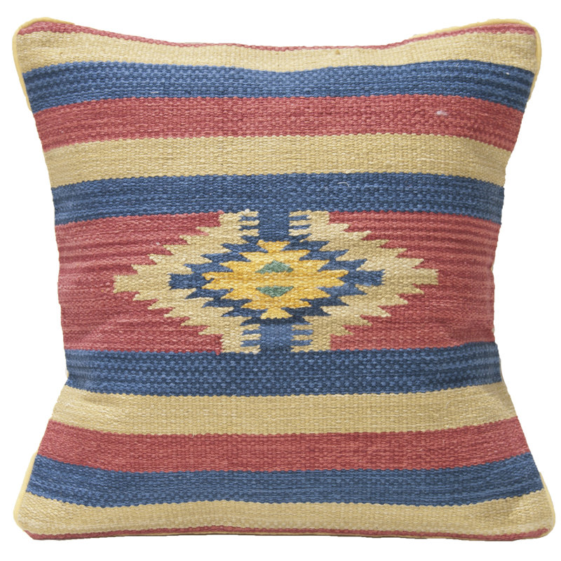 Anaheim Geometric Square Throw Pillow Cover