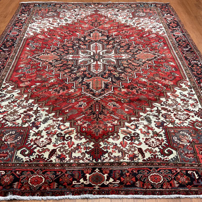 Tapis rectangulaire en laine