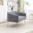 Jameila  Upholstered Faux Fur Loveseat-1108305442-1108305448