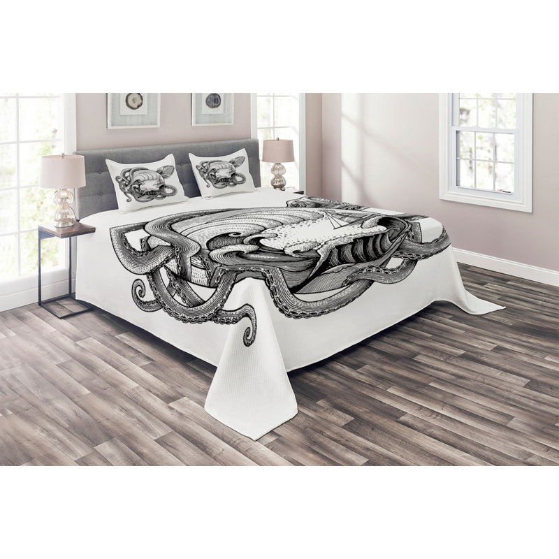 Coastal Polyester Coverlet