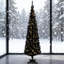 Arbre de Noël artificiel 6 pi avec base en métal robuste-1171850587-1171850585-1171850584