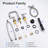 Widespread 2-handle Bathroom Faucet with Drain Assembly-82776942
