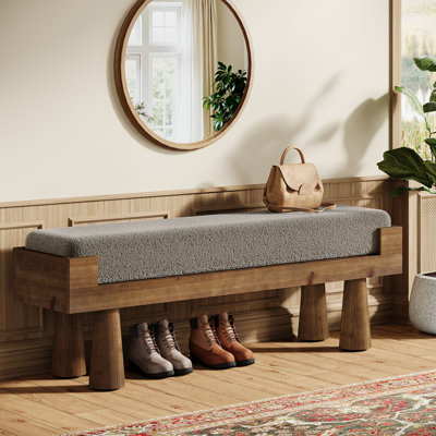 47.24" Upholstered Entryway Bench