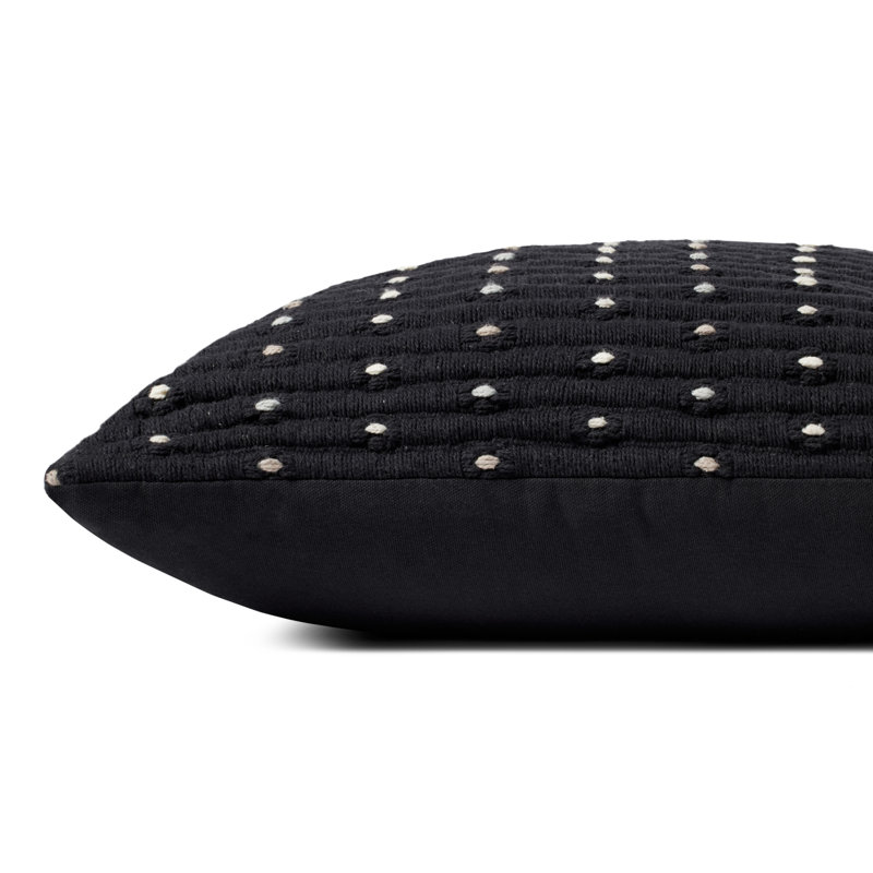 Polka Dots Throw Pillow, Down