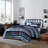 Nautica Colton Reversible Navy Comforter Bonus Set-96985635
