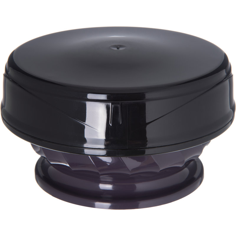 Carlisle Food Service Products 48 - Piece Plastic Lid Set, Black
