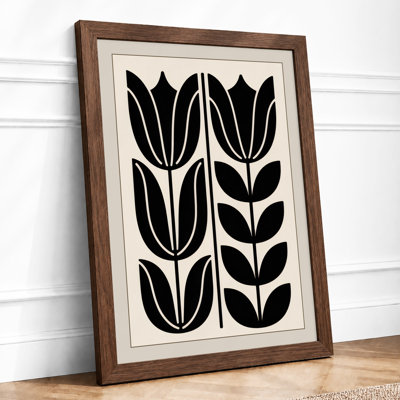Geometric Botanicals Botanical - Framed Print
