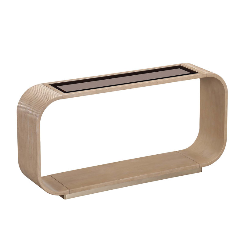 West Kensington Console Table, Medium Yellow Wood