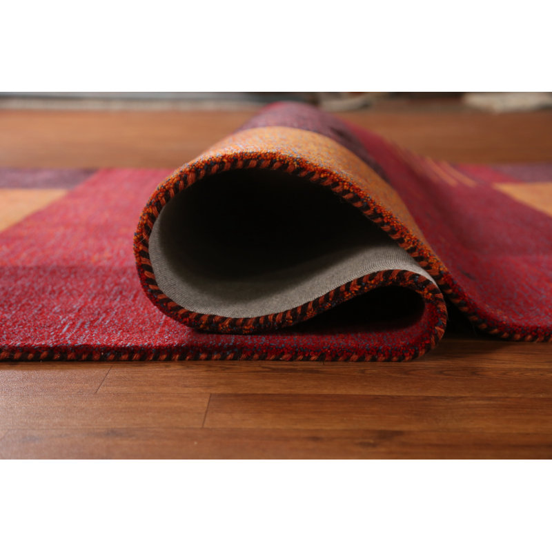 Tapis à motif géométrique Gabbeh
