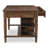 Darian Kitchen Island Brown