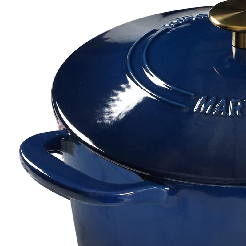 Martha Stewart 7 Quarts qt., Navy Blue