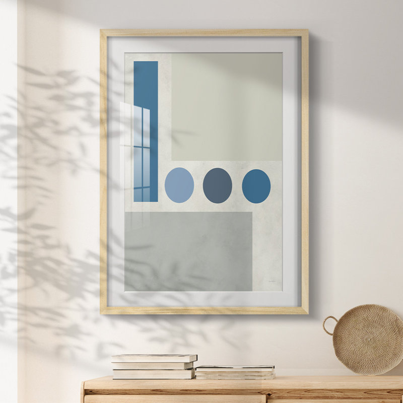 Étoiles alignées II - impression encadrée, Naturel, H 28,5 po x l 20,5 po