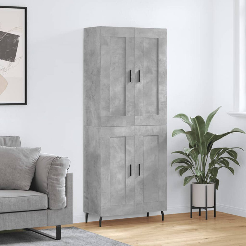 Manfern 69.5cm Sideboard, Concrete Grey