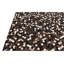 Tapis brun chocolat Jed