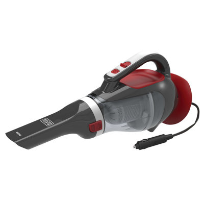 Aspirateur à main 12 V DC NOIR + DECKER, rouge