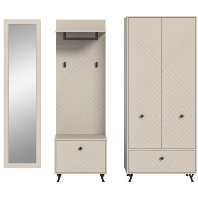 Valdosta 4 Piece Hall Set
