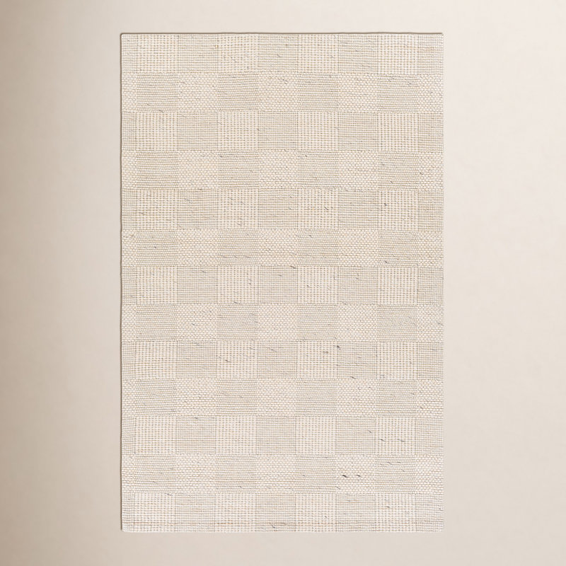 Becker Wool Geometric Indoor Rug, Rectangle 5' x 7'6"