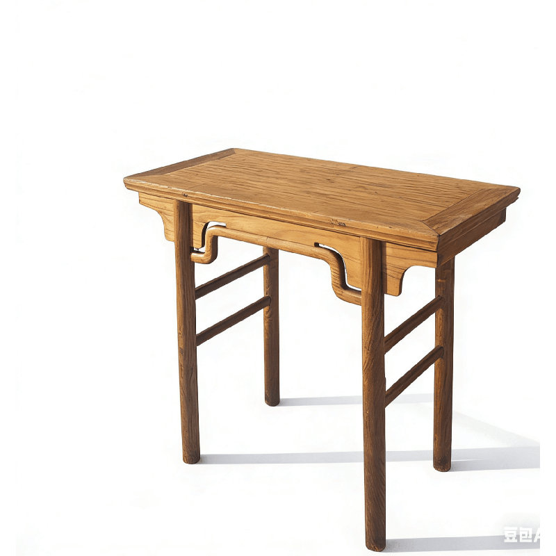 Antique 19th Century Elm Altar Table