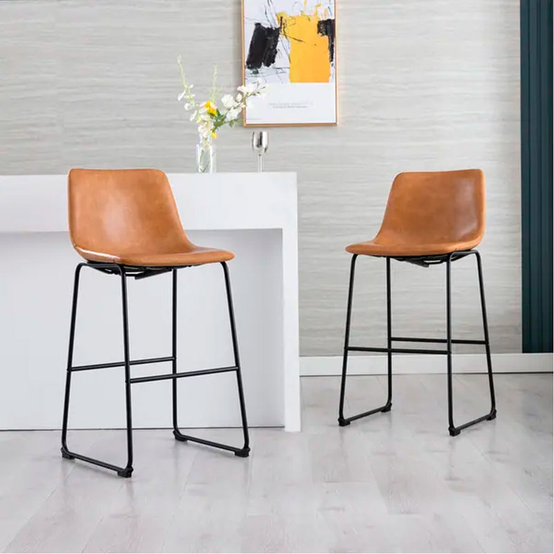 Julienn Bar & Counter Stool, Counter Stool (25.5” Seat Height), Tan