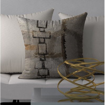 Housse de coussin carrée décorative indéniablement florissante et insert