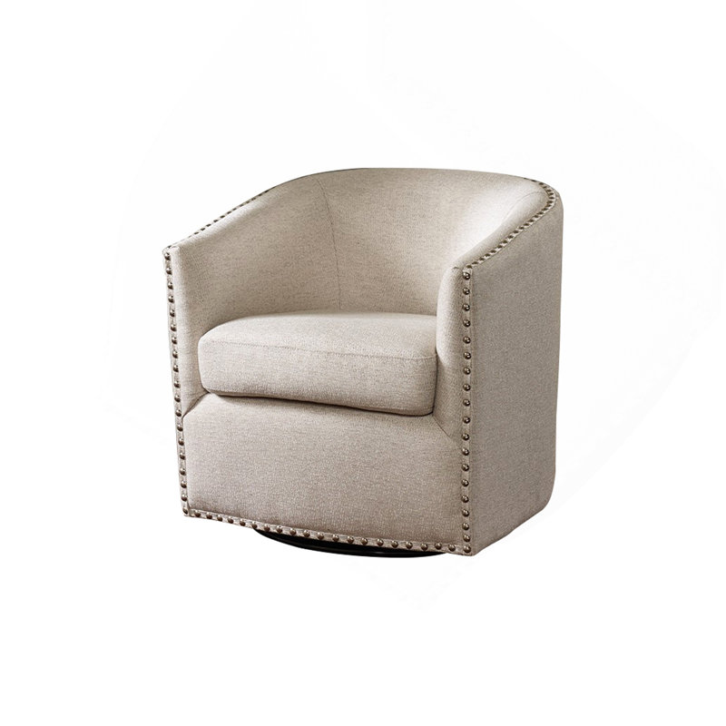 Chaise pivotante Tyler, Beige