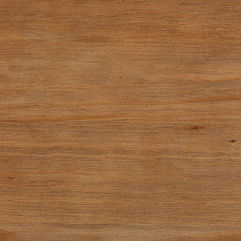 Table de salle à manger rectangulaire en bois massif brun, H 29,53 po x L 86,61 po x l 35,43 po