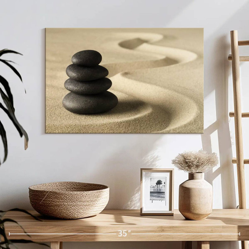Kerrick Zen Meditation Stones, H 24 po x l 36 po