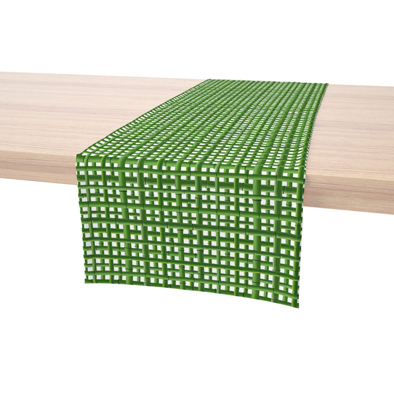 Wasilewski Plaid Table Runner, 108" x 14"