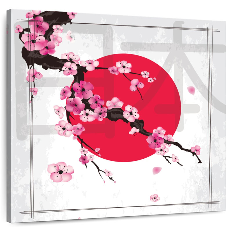 Harnek Japanese Sakura Illustration