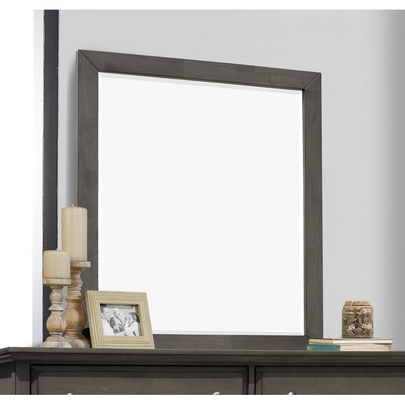 Miroir de commode biseautée maison Nicastro
