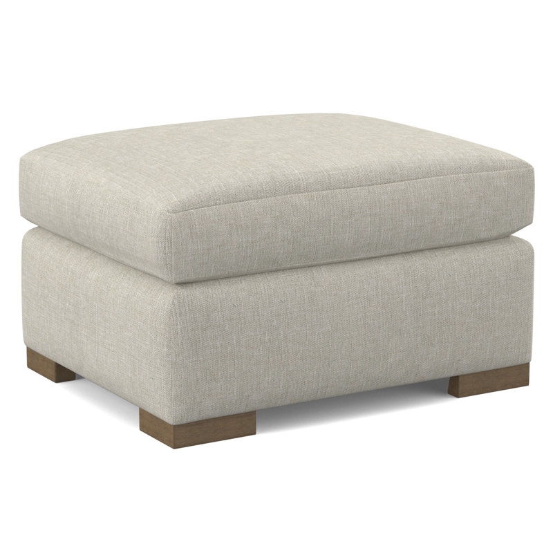 Square Ottoman, Weathered Gray, 61353-71