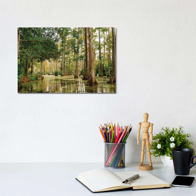 « Charleston Gardens Gardens » par Bethany Young, reproduction de photo, H 8 po x l 12 po x P 0,75 po, Toile tendue