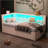 Upholstered Twin Size Platform Bed
