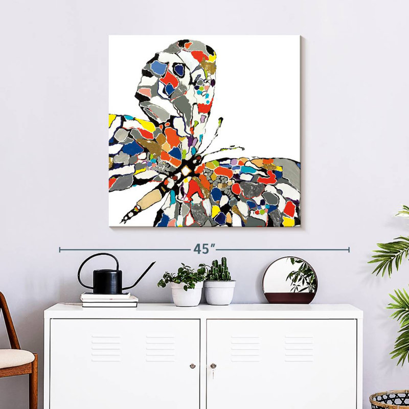 Crowle Papillon, 30" H x 30" W