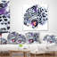 Oreiller de style animal ferocious snow leopard-30746568-30746571