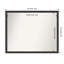 Miroir mural en bois foncé-1481774273