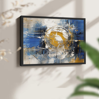 Abstrait, série CXLV, reproduction encadrée