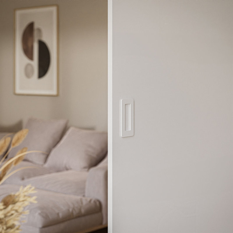 Deanna Sliding Door, White