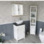 Scully 515 mm Freestanding Cloakroom Vanity-700427969-700428031