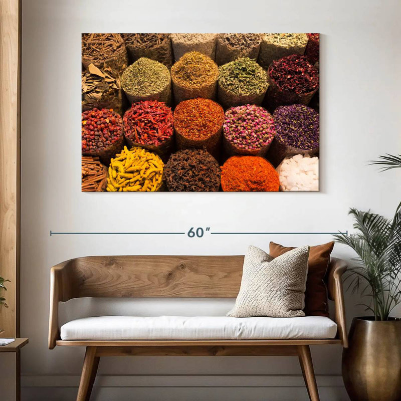 Yarlin Spice Baskets, 32" H x 48" W